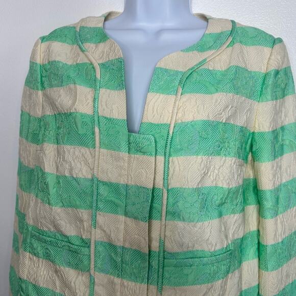 NWOT THAKOON Multicolor Striped Jacket, SIZE 6, Textured, Blazer, Designer, NWOT - Picture 4 of 10